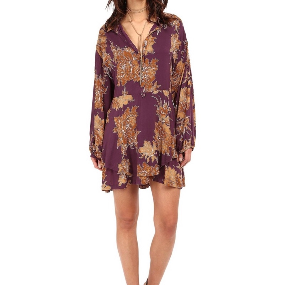 Free people shake it printed dress